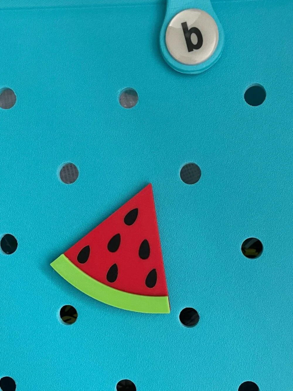 Watermelon Bogg Charm-Summer Bogg Charm-Picnic Bogg Charm-New!
